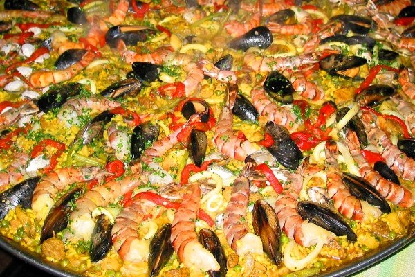 paella из морепродуктов в Бодруме